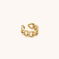 Gold Braided Bold Ring