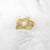 Crystal Peal Flower Brooch