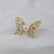 Butterfly Mix Color Crystal Brooch