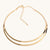 Double Lines Choker Necklaces