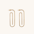 Paperclip Minimalist Earrings