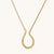 Water Drop Curve Chain Choker Necklaces