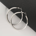 Exaggerated Thick Hoop Earrings