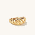 Irregular Croissant Ring