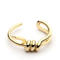 Gold Knotted Wedding Rings