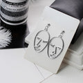 Exaggerated Face Earrings
