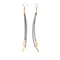 Copper Tube Drop Dangle Earrings