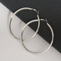 Exaggerated Thick Hoop Earrings